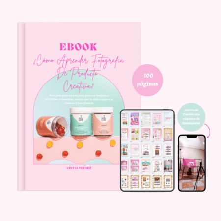 ebook para aprender fotografia de producto creativa