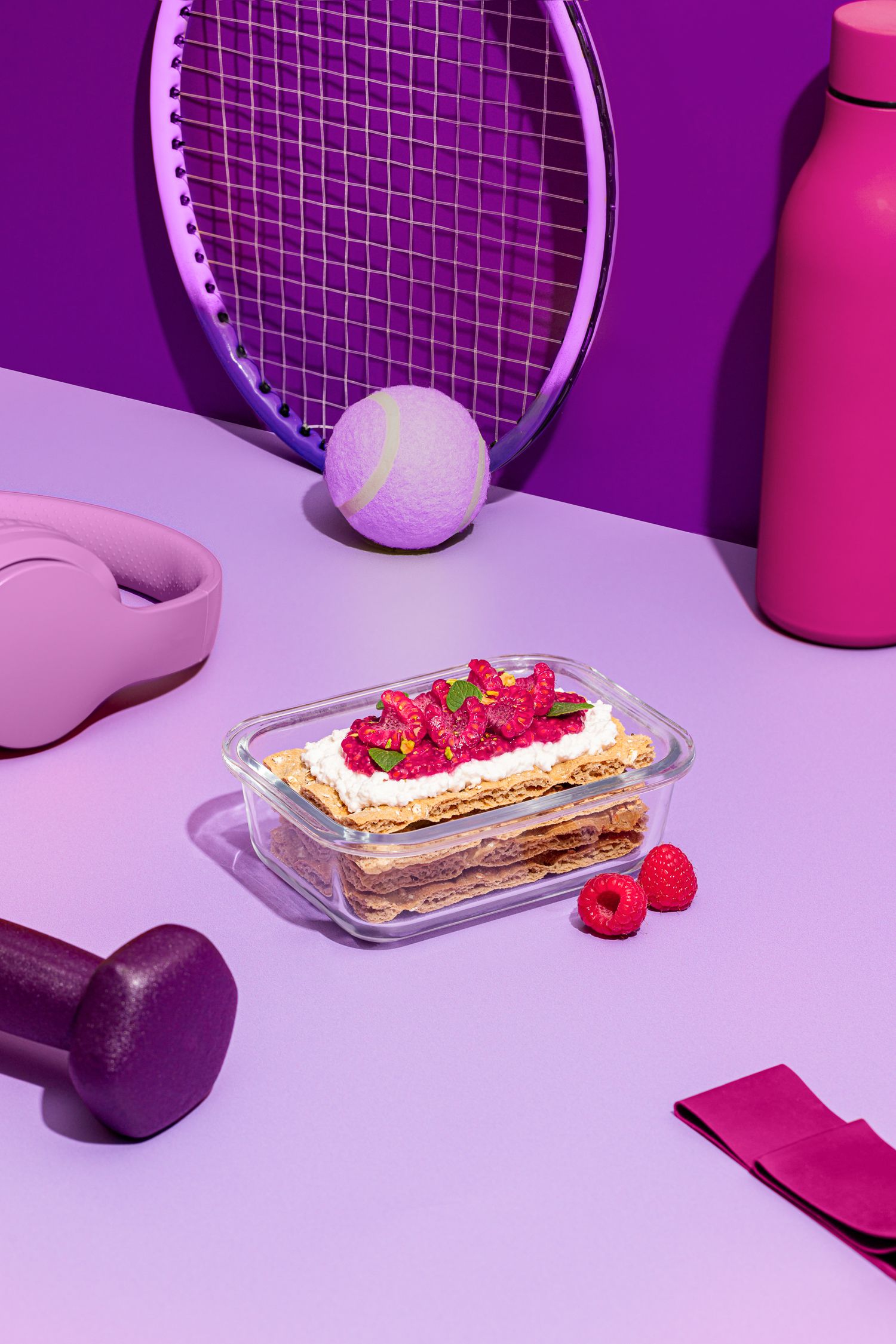 Fotografia comercial para la marca wasa mostrando sus tostadas crujientes con diferentes toppings