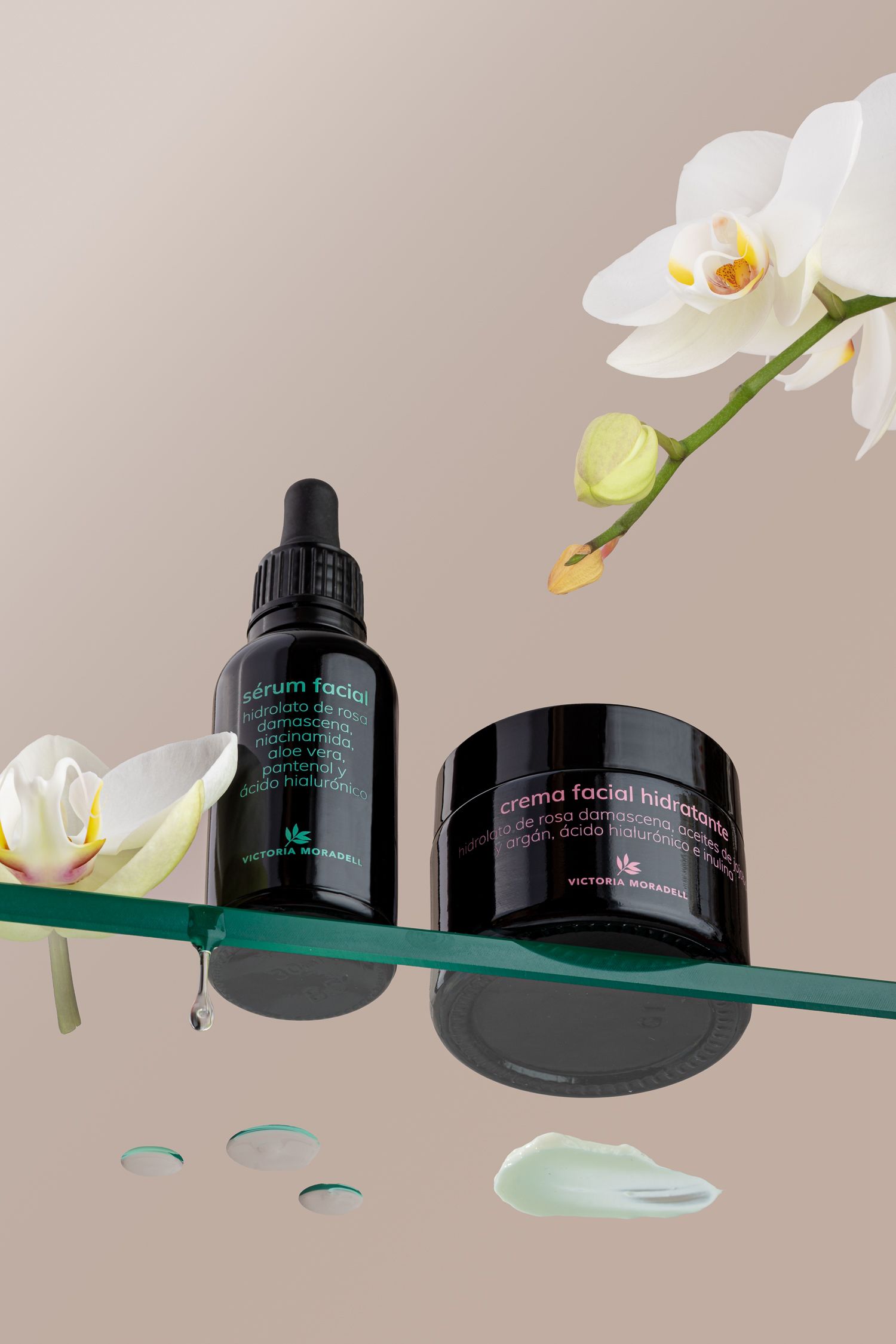 fotografia comercial de la marca de cosmetica natural de victoria moradell